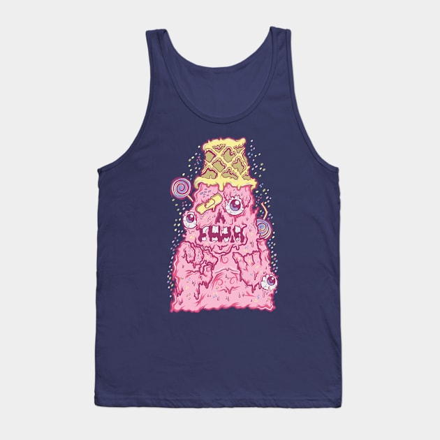 ice cream monster Tank Top by Mako Design 